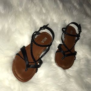 Black sandals
